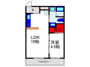 グランベガ緑地公園の物件間取画像